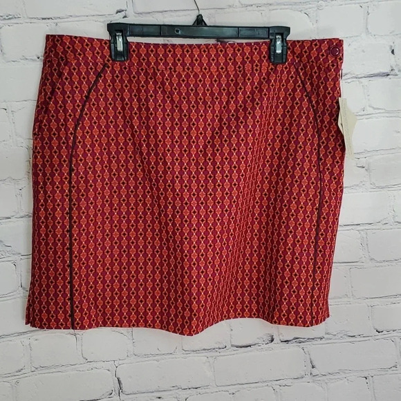 EP Pro Pants - EP Pro Active Golf Tennis Sangria Skort Womens Size 16 NWT
